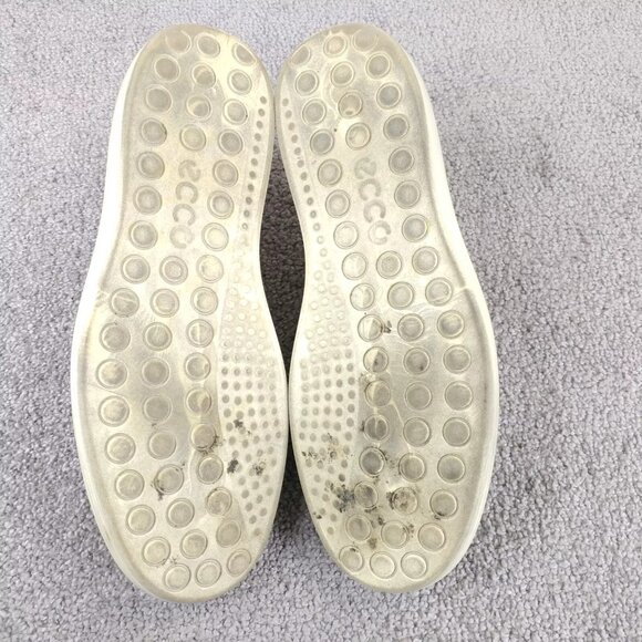 ECCO Soft 8 Mens 43 EU Shoes Low Top Leather Comfort Sneakers Brown Lace Up - Picture 8 of 12